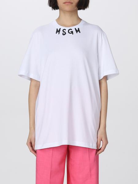 MSGM t-shirt: T-shirt Msgm con stampa logo