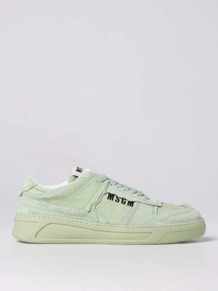 Sneakers Acbc x Msgm in pelle e RePET