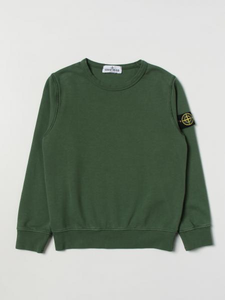 Pekkadillo ik wil nogmaals STONE ISLAND JUNIOR: sweater for boys - Olive | Stone Island Junior sweater  61340 online on GIGLIO.COM