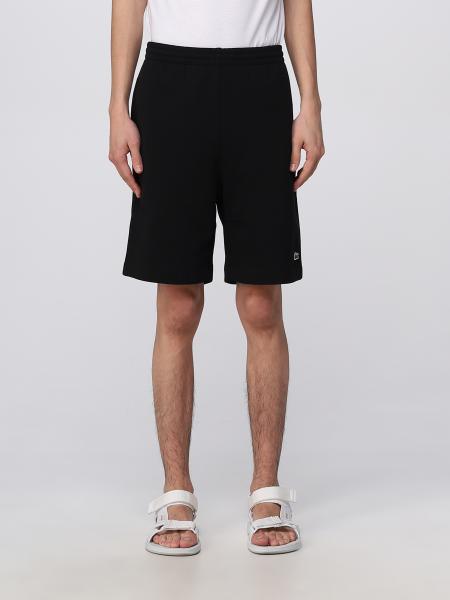 LACOSTE: short for man - Black | Lacoste short GH9627 online at GIGLIO.COM