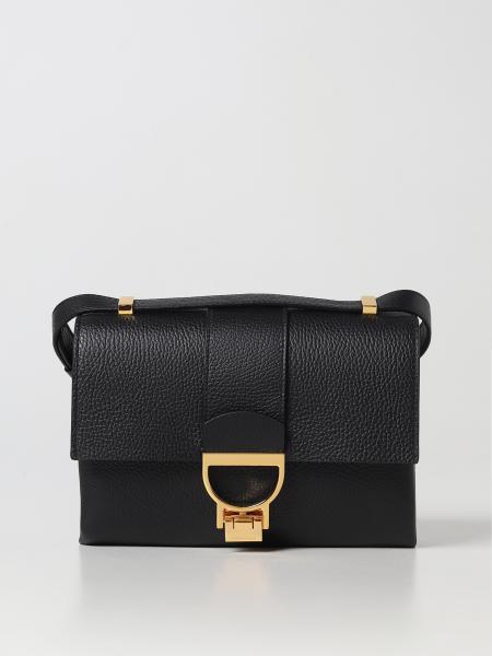 COCCINELLE: shoulder bag for woman - Black | Coccinelle shoulder bag ...