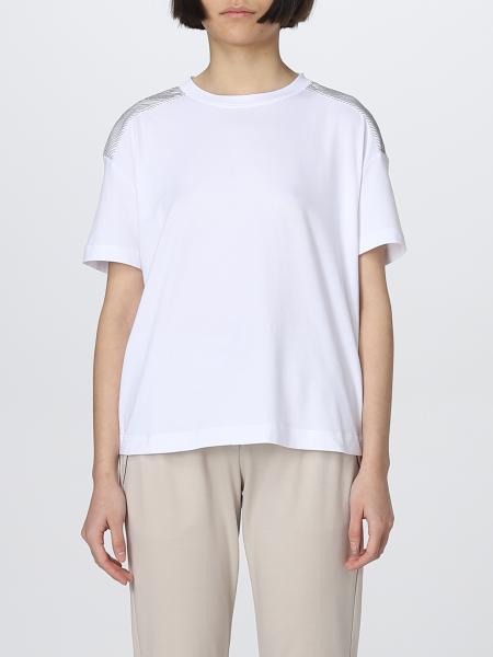 BRUNELLO CUCINELLI: t-shirt for woman - White | Brunello Cucinelli t ...