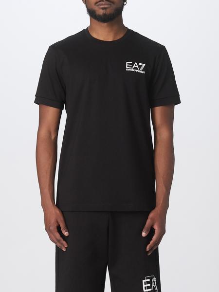 EA7: t-shirt for men - Black | Ea7 t-shirt 3RPT23PJNUZ online at GIGLIO.COM