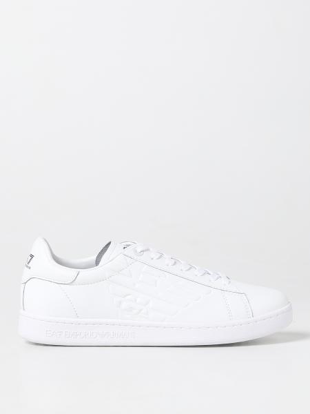 ea7 sneakers black gold