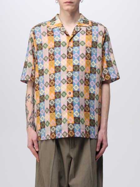 Nanushka uomo: Camicia Nanushka in cotone stampato