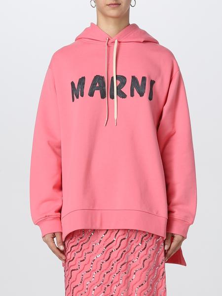 MARNI: sweatshirt for woman - Pink | Marni sweatshirt FLJE0179P1USCU88 ...