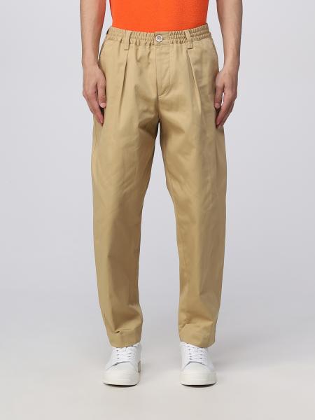 MARNI: pants for man - Beige | Marni pants PUMU0017A2UTC084 online on ...