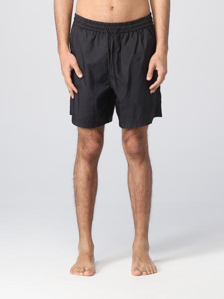 A.P.C.: swimsuit for man - Black | A.p.c. swimsuit PSAHSH10182 online ...