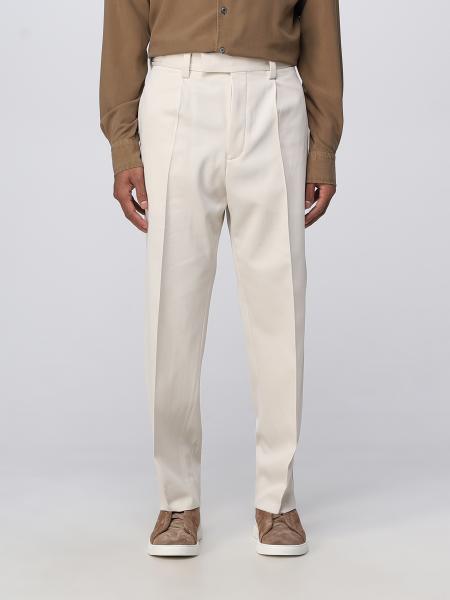 ZEGNA: pants for man - Beige | Zegna pants TP32UBI04A5 online on GIGLIO.COM