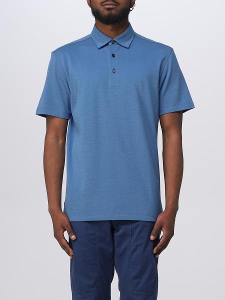 ZEGNA: polo shirt for man - Avion | Zegna polo shirt U8519 723 online ...