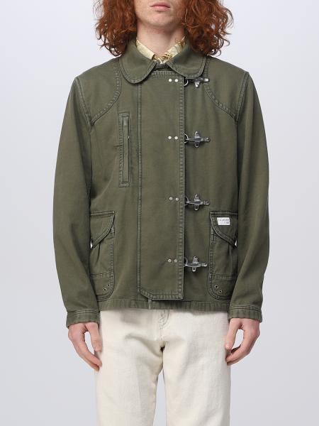 FAY: jacket for man - Green | Fay jacket MAM0346098TUI1 online on ...