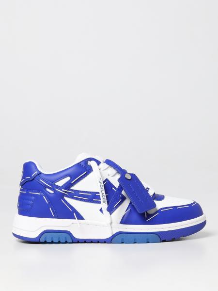 Scarpe Off-White donna: Sneakers Out Of Office Off-white in pelle e mesh