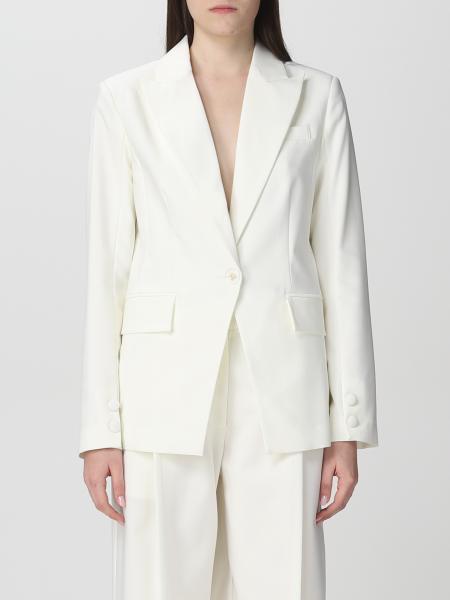 ACTITUDE TWINSET: blazer for woman - Pearl | Actitude Twinset blazer ...