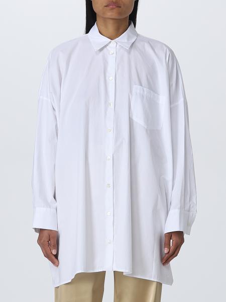 Semicouture donna: Camicia Semicouture in popeline di cotone