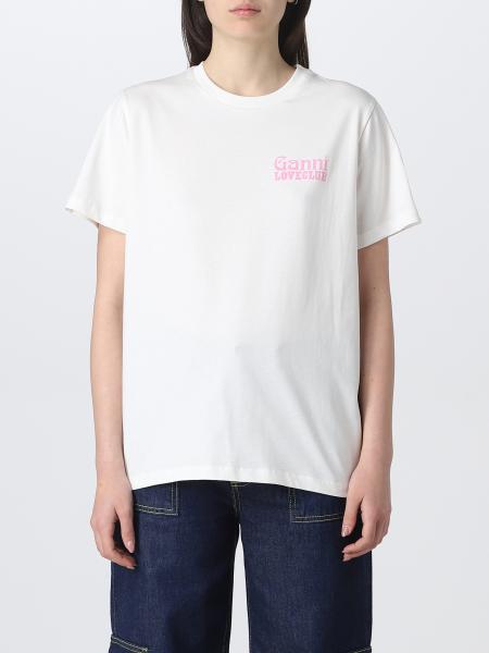 T-shirt Ganni in cotone organico