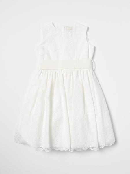IL GUFO ATELIER: dress for girls - White | Il Gufo Atelier dress ...