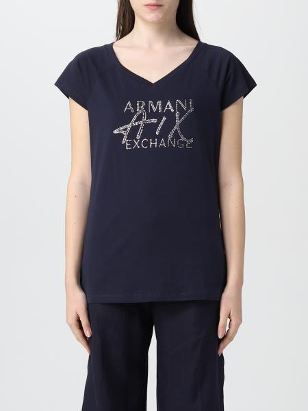 Armani Exchange women's T-Shirt - Spring Summer 2023 New Collection online  at 