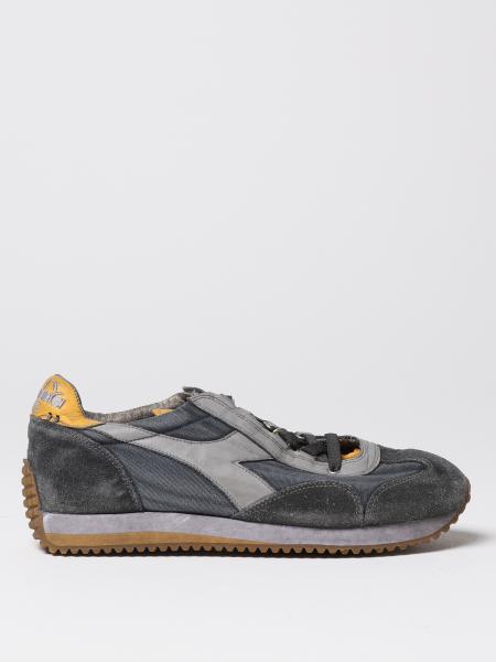 Sneakers Equipe Diadora Heritage in suede e canvas washed