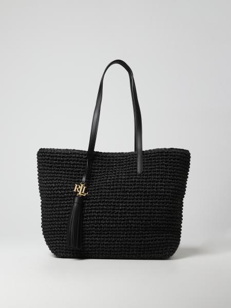 Lauren Ralph Lauren: Shoulder Bag For Woman - Black 