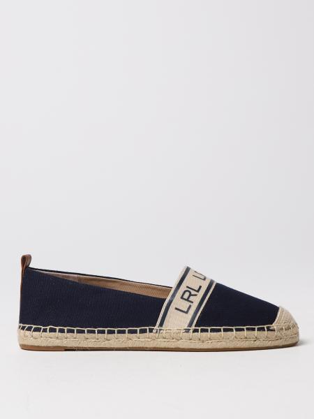 Lauren Ralph Lauren: Espadrillas Lauren Ralph Lauren in cotone e rafia