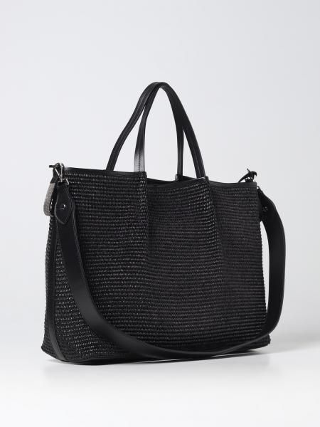 FABIANA FILIPPI: tote bags for woman - Black | Fabiana Filippi tote ...