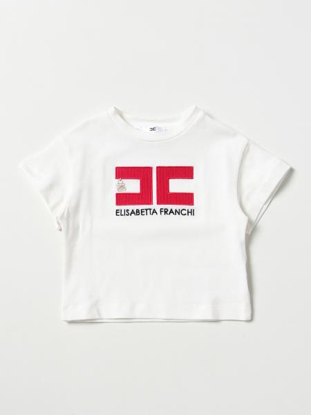 ELISABETTA FRANCHI LA MIA BAMBINA: t-shirt for baby - Yellow Cream ...