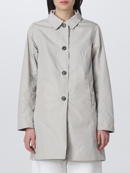 BARBOUR: coat for woman - Beige | Barbour coat LWB0535 online on GIGLIO.COM