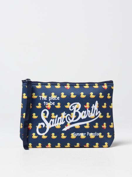 MC2 SAINT BARTH: bag for kids - Blue | Mc2 Saint Barth bag ALINE SPONGE ...