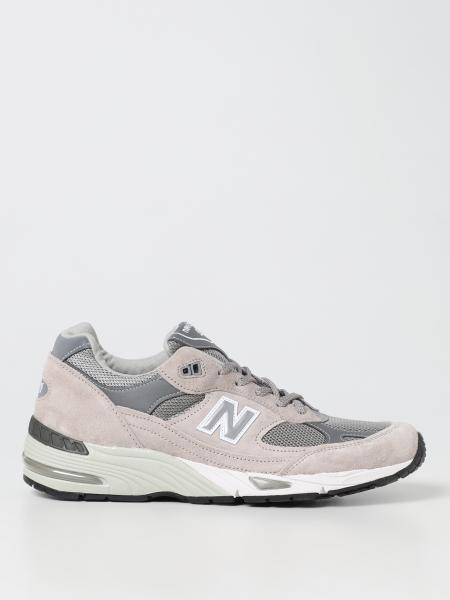 New Balance sneakers: Sneakers Made in UK 991v1 New Balance in nabuk e mesh