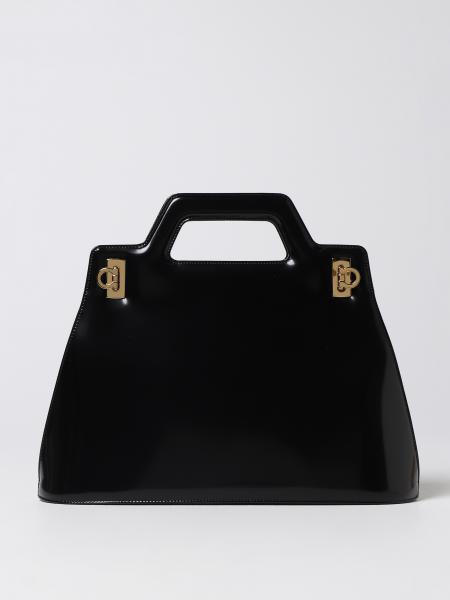 ladies black satin top