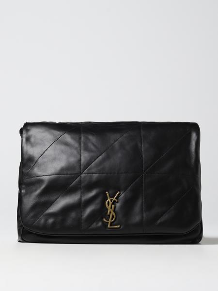 SAINT LAURENT: shoulder bag for woman - Black | Saint Laurent shoulder ...