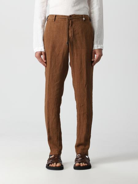 Myths uomo: Pantalone Myths in cotone e lino
