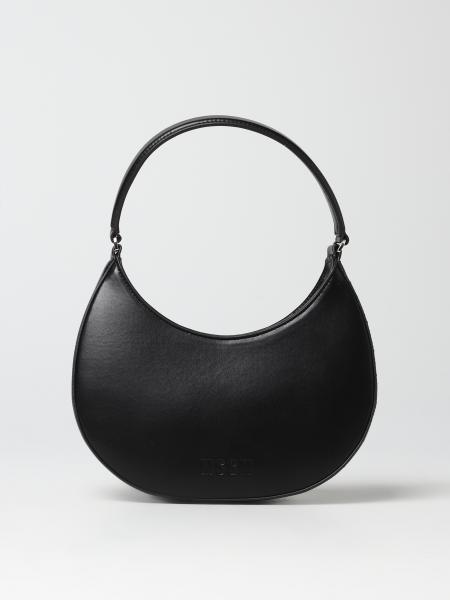 Msgm Outlet: bag in synthetic leather - Black | Msgm shoulder bag ...