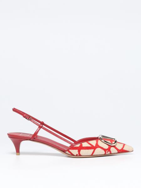 VALENTINO GARAVANI: high heel shoes for woman - Red | Valentino ...