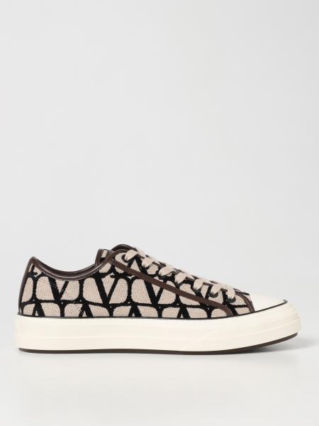 Valentino sneakers uomo: Sneakers Totaloop Valentino Garavani in tessuto Toile Iconographe