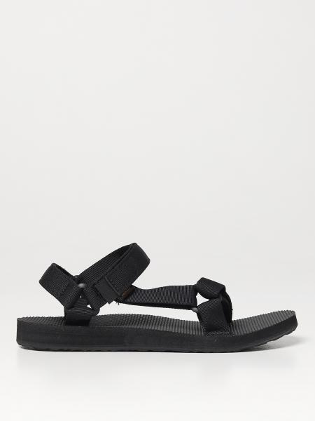 Teva Outlet: flat sandals for women - Black | Teva flat sandals 1003987 ...
