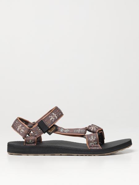 TEVA: sandals for man - Brown | Teva sandals 1004006 online at GIGLIO.COM
