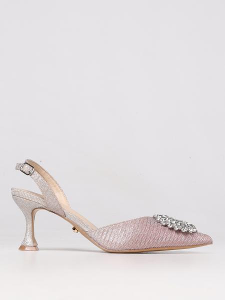 Slingback Lilibeth Twenty Fourhaitch in tessuto glitterato