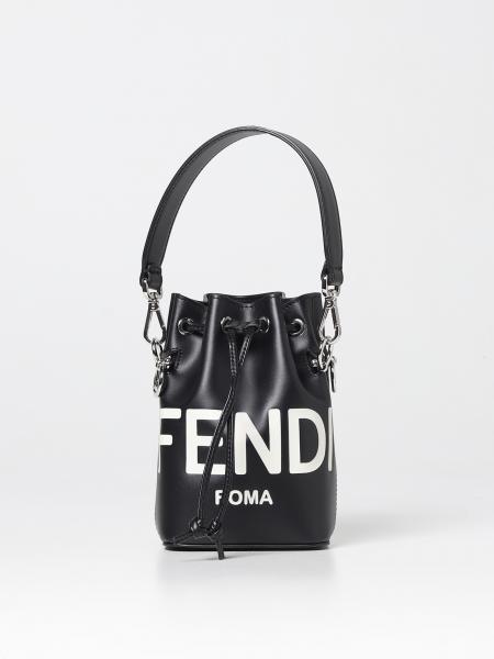 FENDI: Mon Tresor smooth leather bag - Black | Fendi mini bag ...