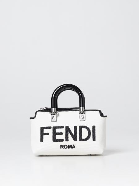 FENDI: By The Way canvas bag - Black | Fendi mini bag 8BS067ANVG online ...