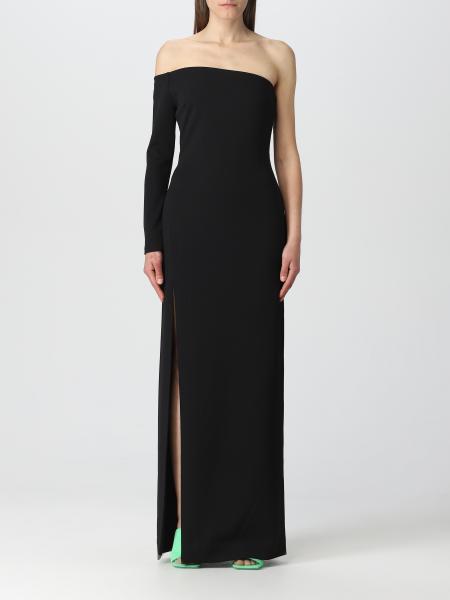 SOLACE LONDON: dress for woman - Black | Solace London dress OS29005 ...