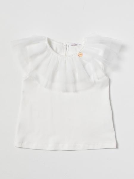 LE BEBE': t-shirt for baby - White | Le Bebe' t-shirt LBG4766 online on ...