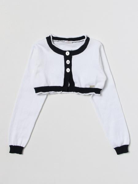 LE BEBE': sweater for baby - White | Le Bebe' sweater LBG4615 online on ...