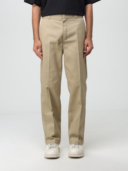 DICKIES: pants for man - Beige | Dickies pants DK0A4XK6 online on ...