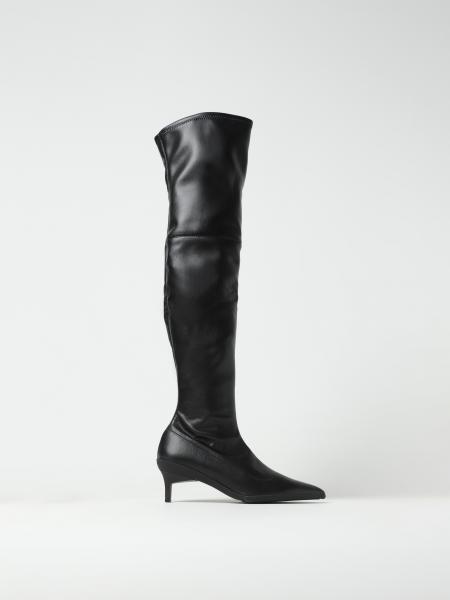 CALVIN KLEIN: boots for woman - Black | Calvin Klein boots HW0HW01692 ...