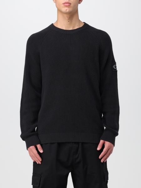 CALVIN KLEIN JEANS: sweater for man - Black | Calvin Klein Jeans ...