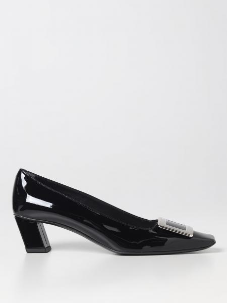 ROGER VIVIER: high heel shoes for woman - Black | Roger Vivier high ...