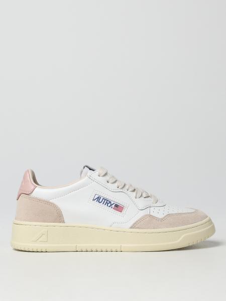 AUTRY: Medalist leather sneakers - White | Autry sneakers AULWLS37 ...