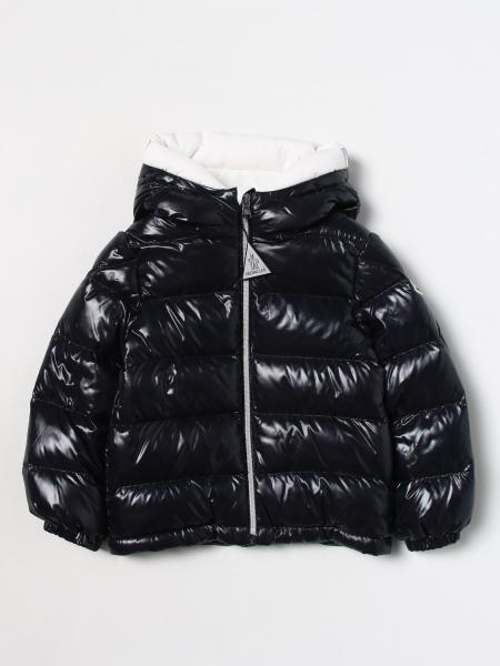 MONCLER: jacket for baby - Blue | Moncler jacket 1A000155963V online on ...