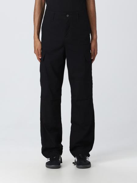 CARHARTT WIP: pants for man - Black | Carhartt Wip pants I032467 online ...